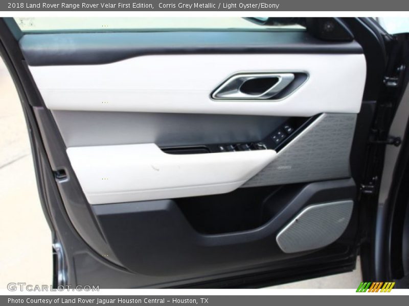 Corris Grey Metallic / Light Oyster/Ebony 2018 Land Rover Range Rover Velar First Edition