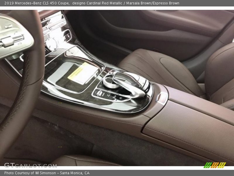 designo Cardinal Red Metallic / Marsala Brown/Espresso Brown 2019 Mercedes-Benz CLS 450 Coupe