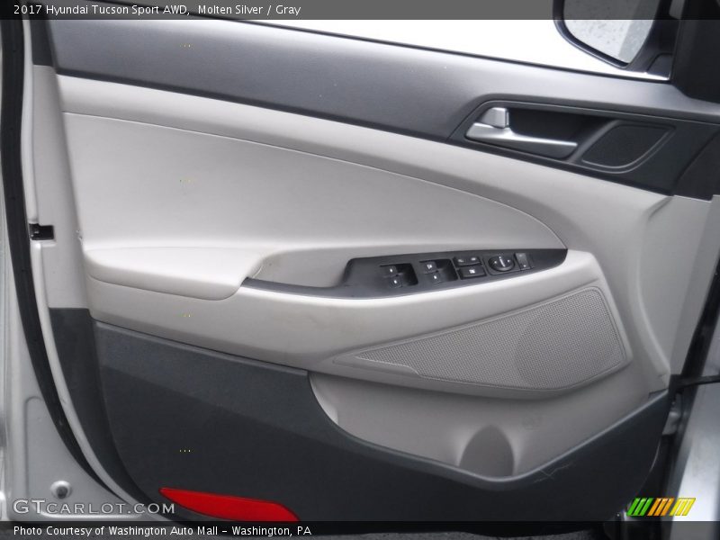 Molten Silver / Gray 2017 Hyundai Tucson Sport AWD