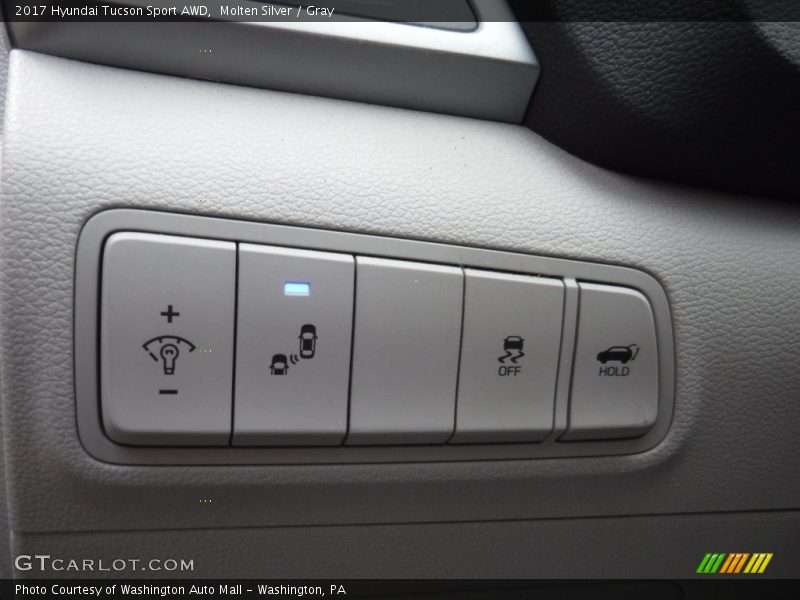 Molten Silver / Gray 2017 Hyundai Tucson Sport AWD