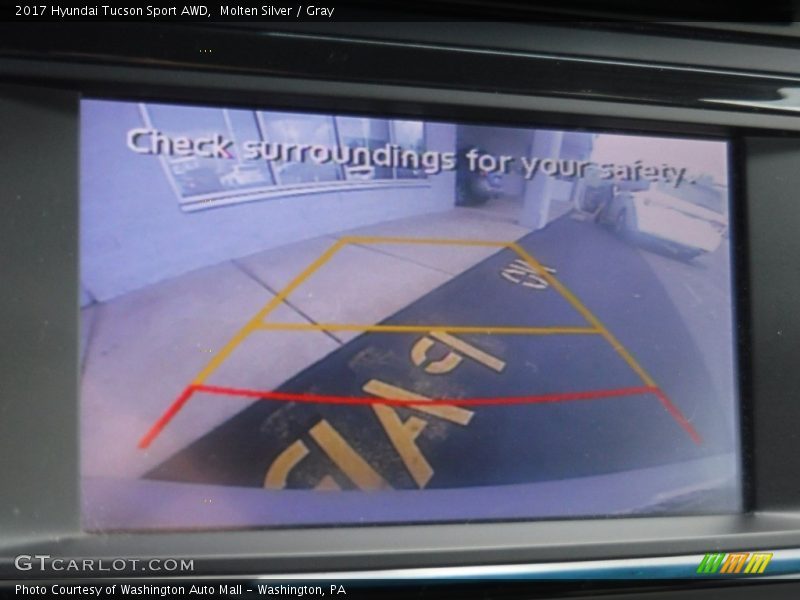 Molten Silver / Gray 2017 Hyundai Tucson Sport AWD