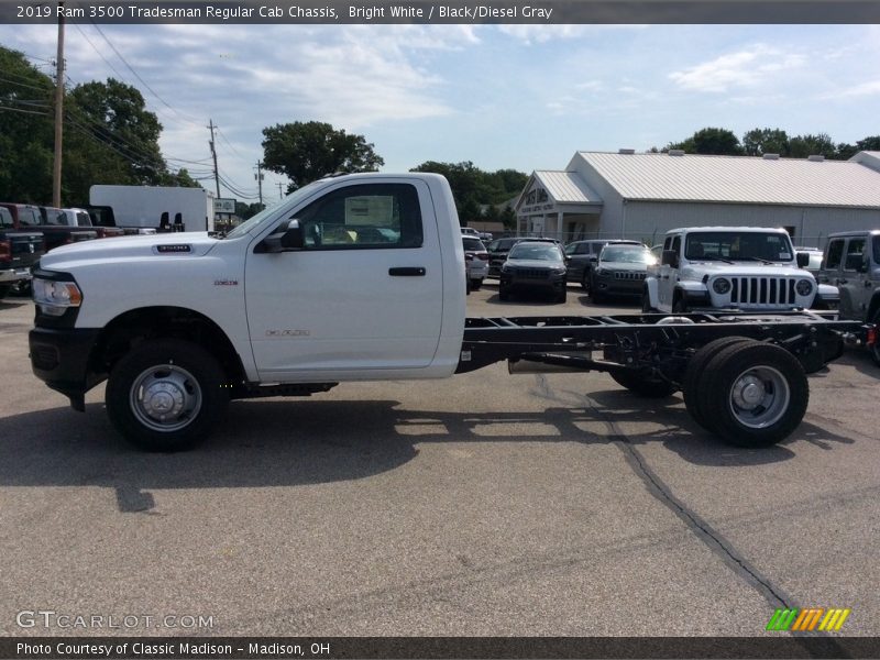  2019 3500 Tradesman Regular Cab Chassis Bright White