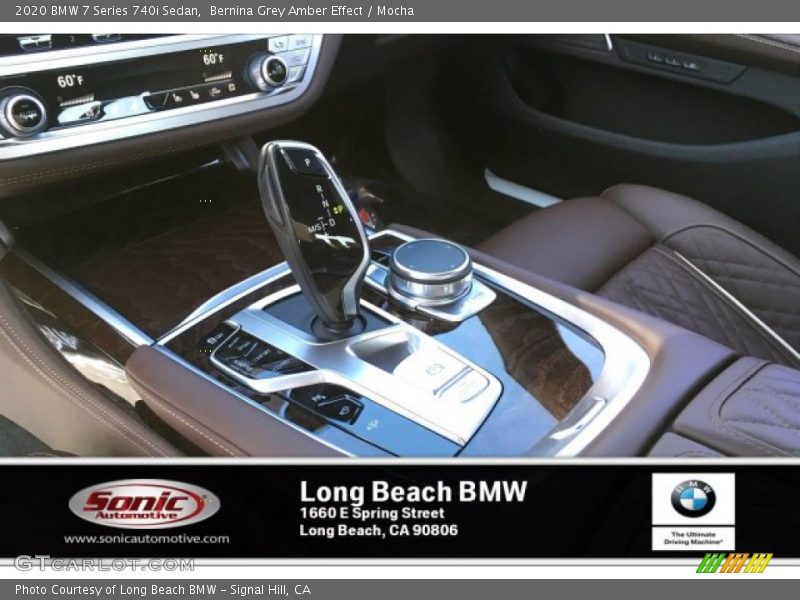 Bernina Grey Amber Effect / Mocha 2020 BMW 7 Series 740i Sedan