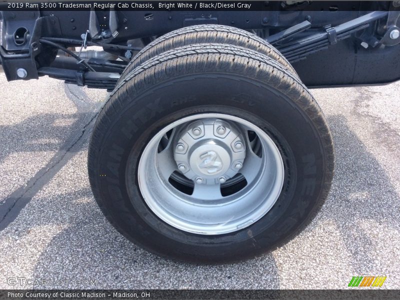  2019 3500 Tradesman Regular Cab Chassis Wheel