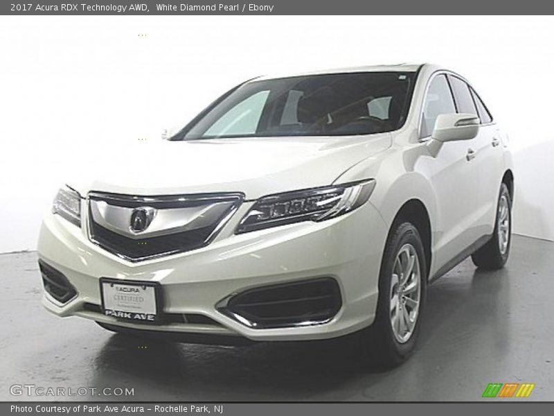 White Diamond Pearl / Ebony 2017 Acura RDX Technology AWD