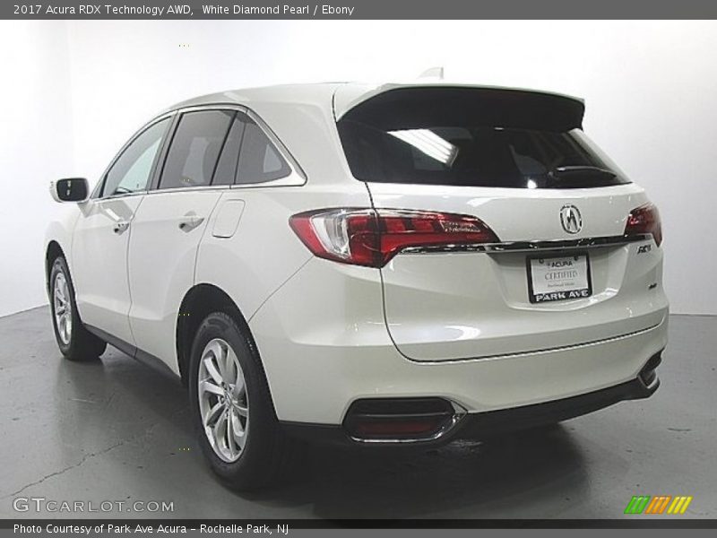 White Diamond Pearl / Ebony 2017 Acura RDX Technology AWD