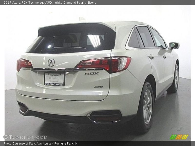 White Diamond Pearl / Ebony 2017 Acura RDX Technology AWD