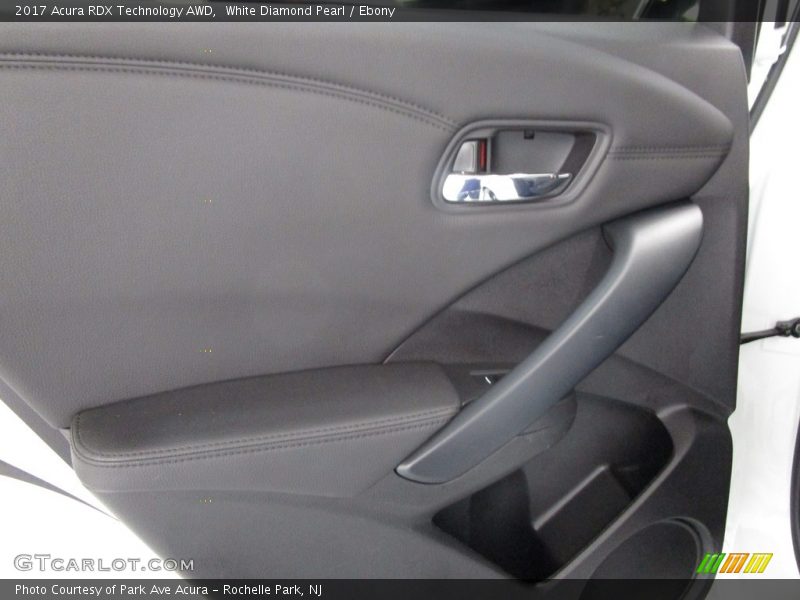 White Diamond Pearl / Ebony 2017 Acura RDX Technology AWD