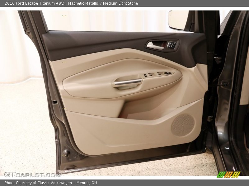 Magnetic Metallic / Medium Light Stone 2016 Ford Escape Titanium 4WD