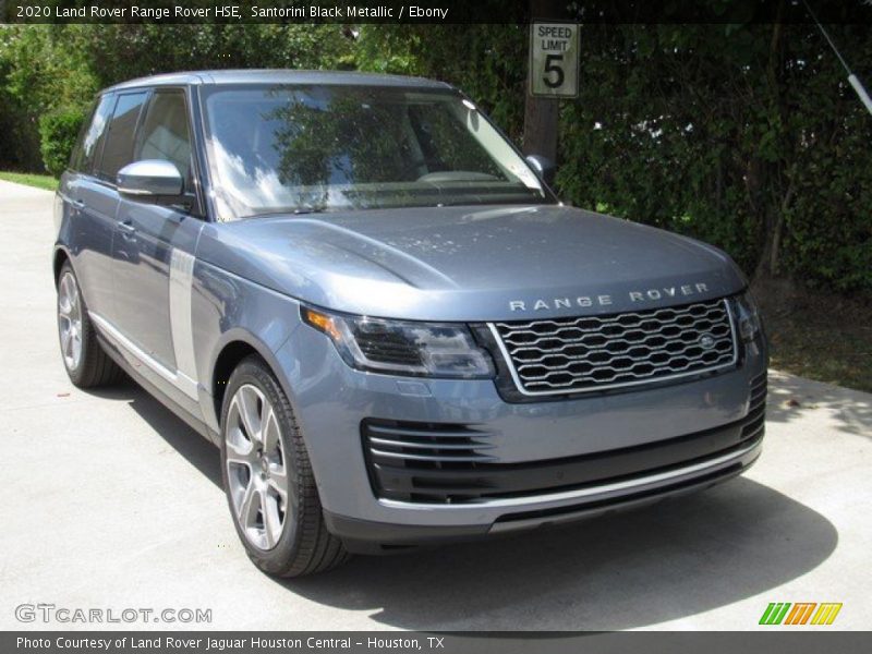 Santorini Black Metallic / Ebony 2020 Land Rover Range Rover HSE