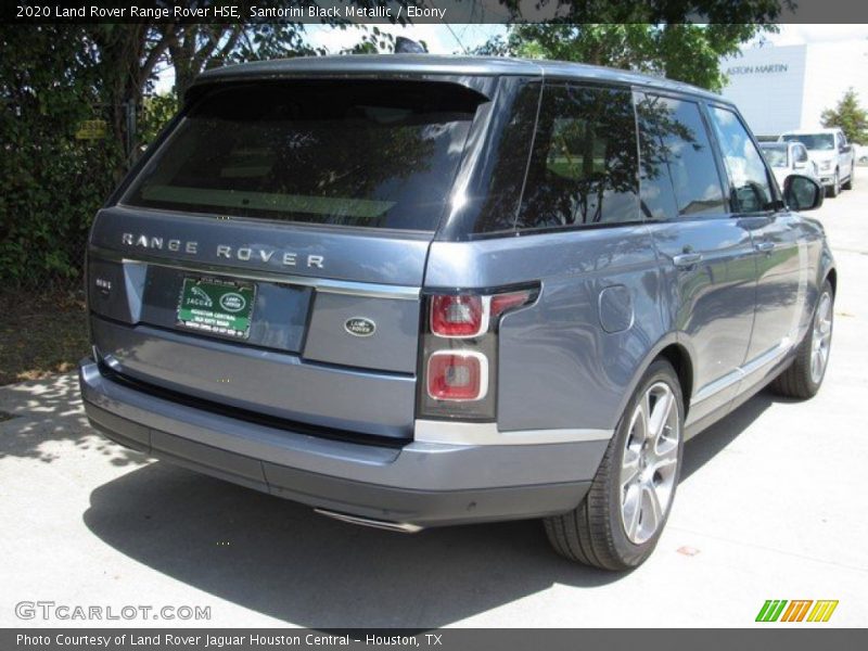 Santorini Black Metallic / Ebony 2020 Land Rover Range Rover HSE