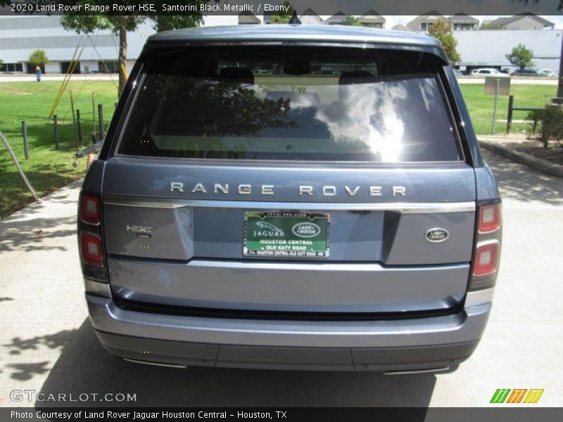 Santorini Black Metallic / Ebony 2020 Land Rover Range Rover HSE