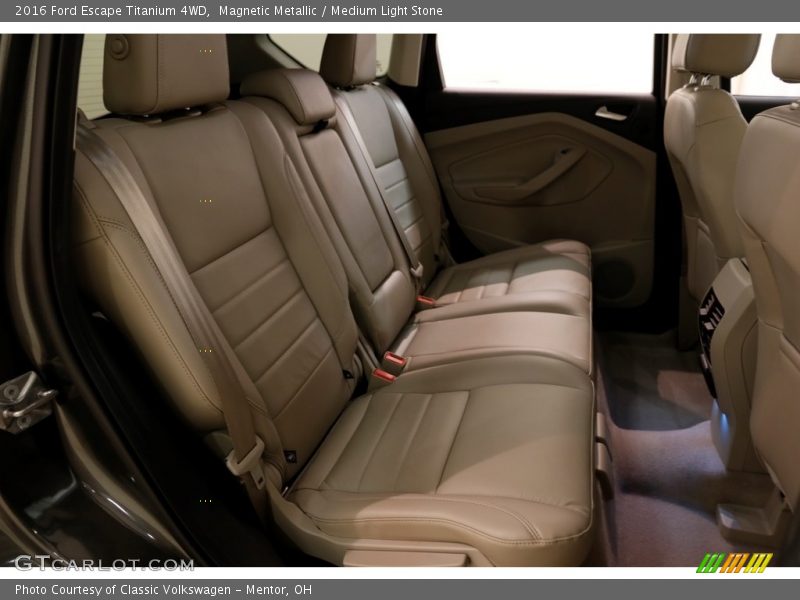 Magnetic Metallic / Medium Light Stone 2016 Ford Escape Titanium 4WD