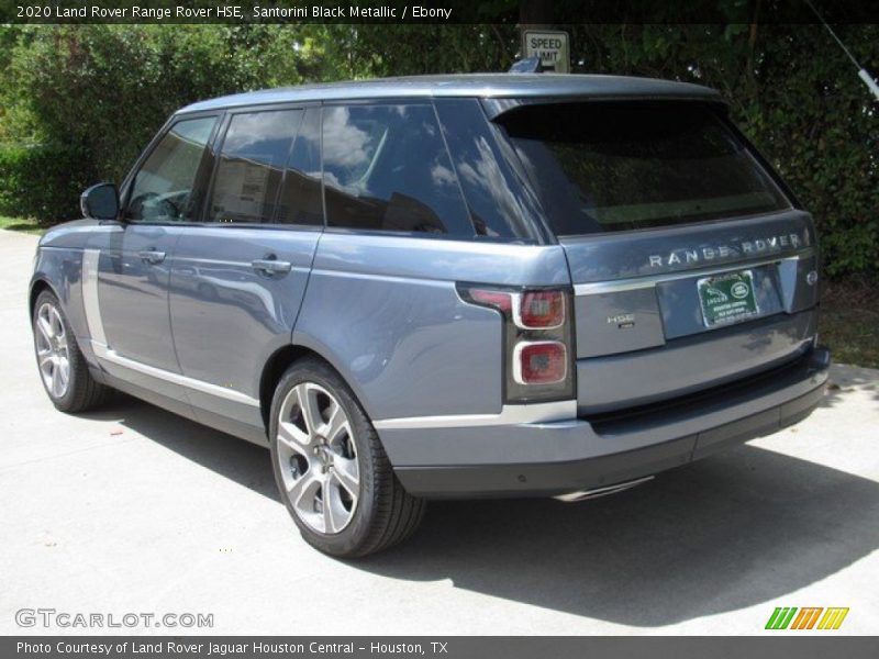 Santorini Black Metallic / Ebony 2020 Land Rover Range Rover HSE