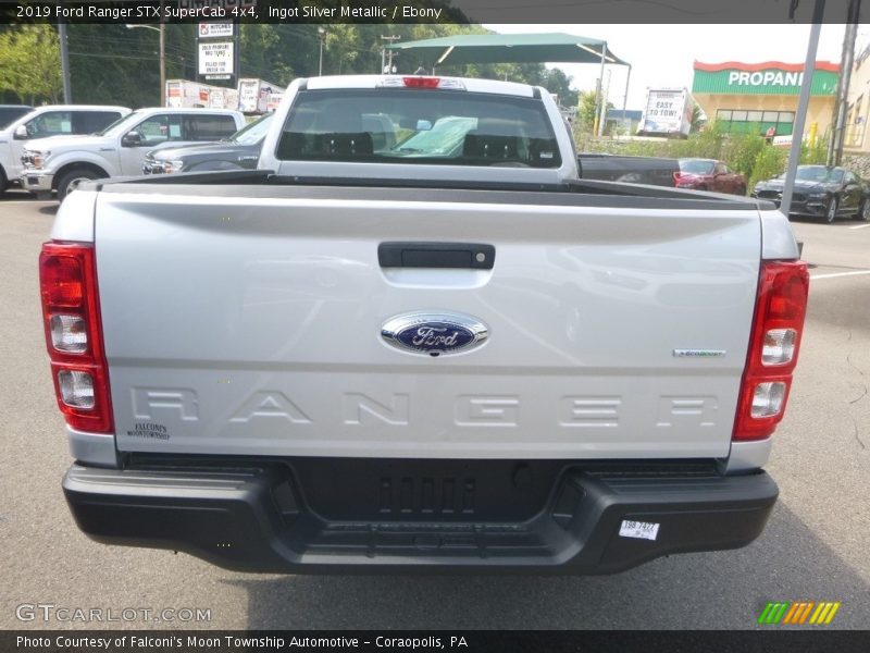 Ingot Silver Metallic / Ebony 2019 Ford Ranger STX SuperCab 4x4