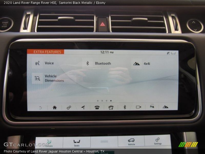 Santorini Black Metallic / Ebony 2020 Land Rover Range Rover HSE