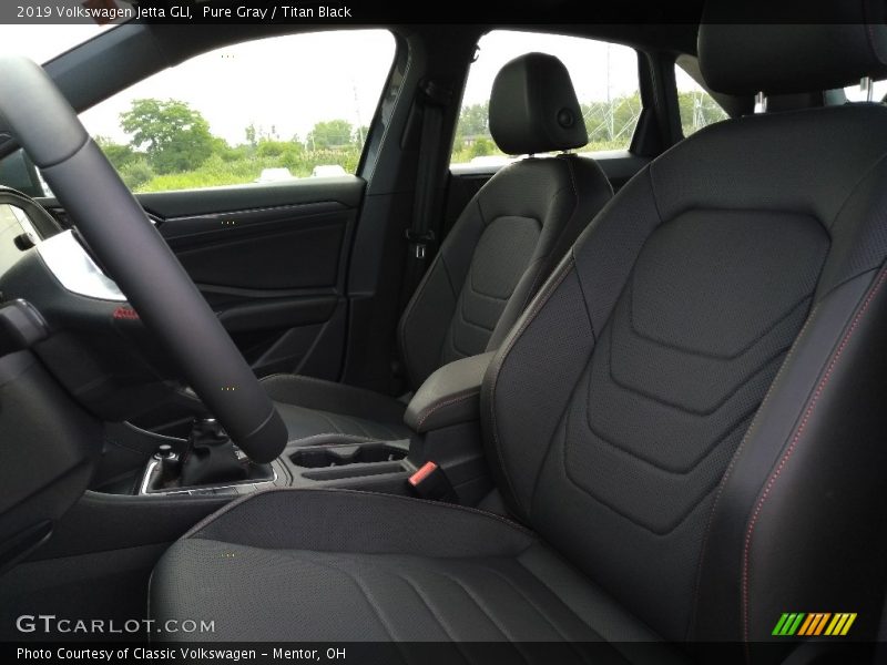Pure Gray / Titan Black 2019 Volkswagen Jetta GLI