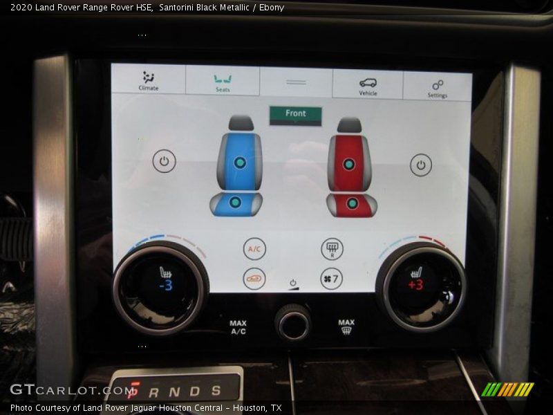 Santorini Black Metallic / Ebony 2020 Land Rover Range Rover HSE