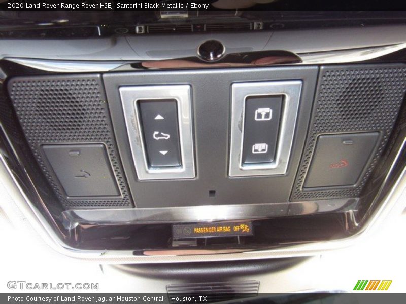 Santorini Black Metallic / Ebony 2020 Land Rover Range Rover HSE