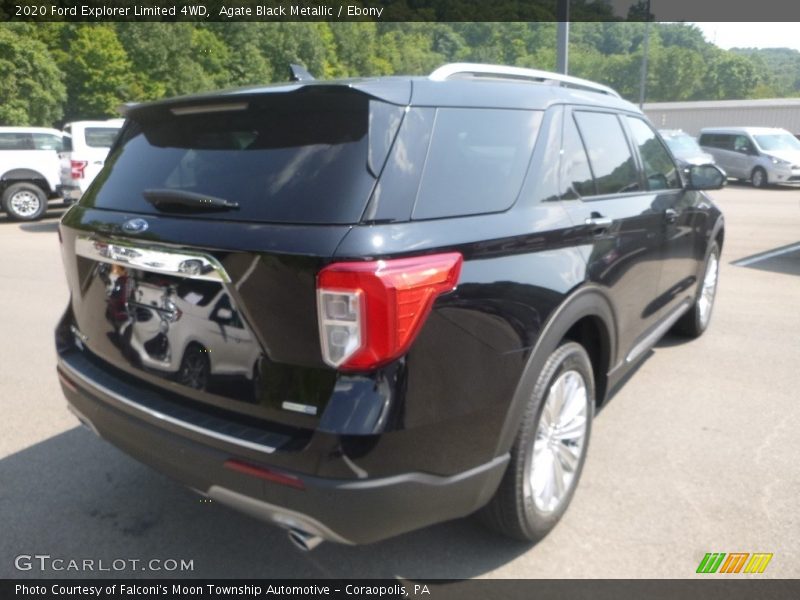 Agate Black Metallic / Ebony 2020 Ford Explorer Limited 4WD