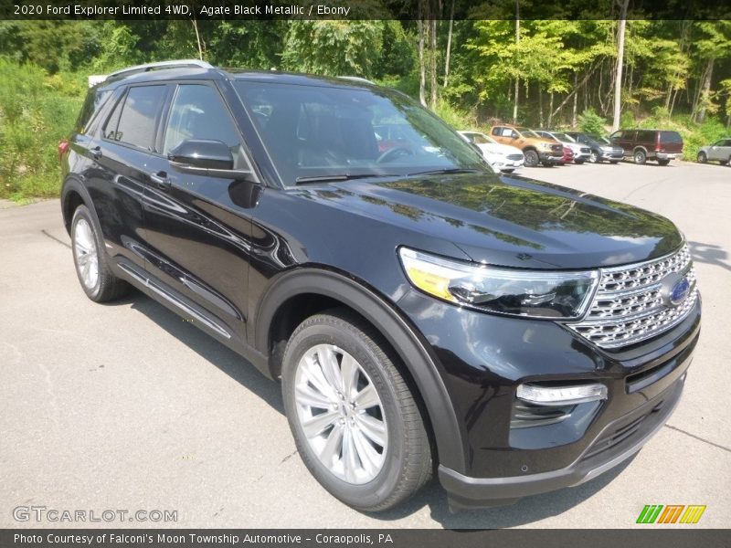 Front 3/4 View of 2020 Explorer Limited 4WD