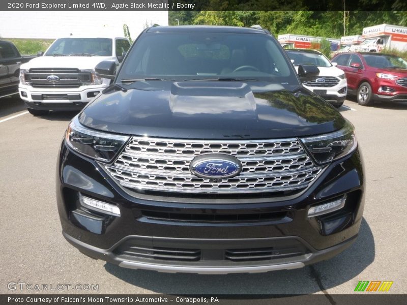  2020 Explorer Limited 4WD Agate Black Metallic