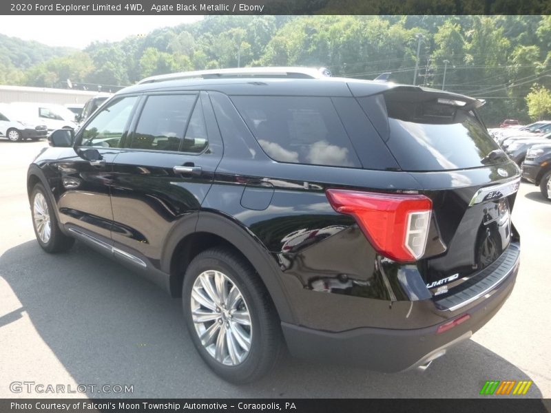 Agate Black Metallic / Ebony 2020 Ford Explorer Limited 4WD