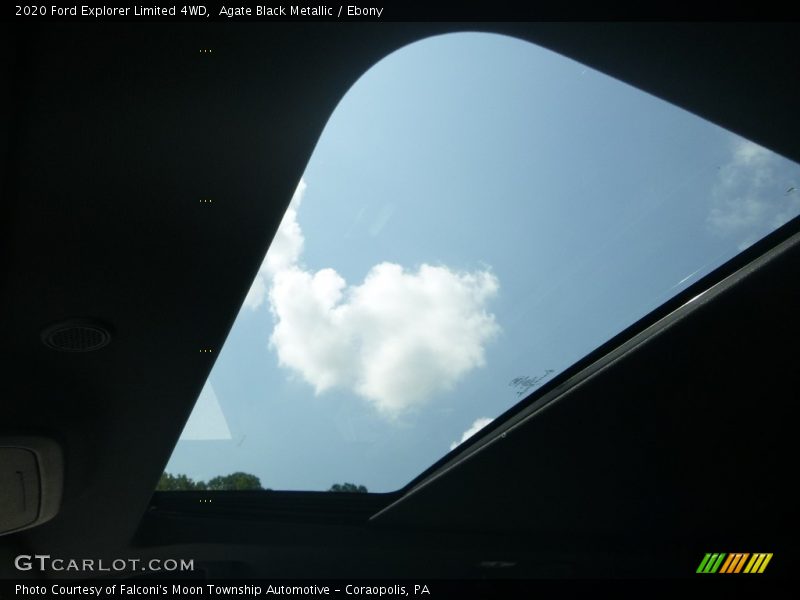 Agate Black Metallic / Ebony 2020 Ford Explorer Limited 4WD