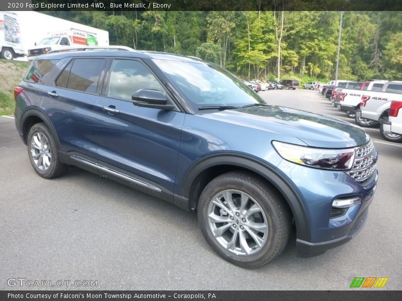 Front 3/4 View of 2020 Explorer Limited 4WD