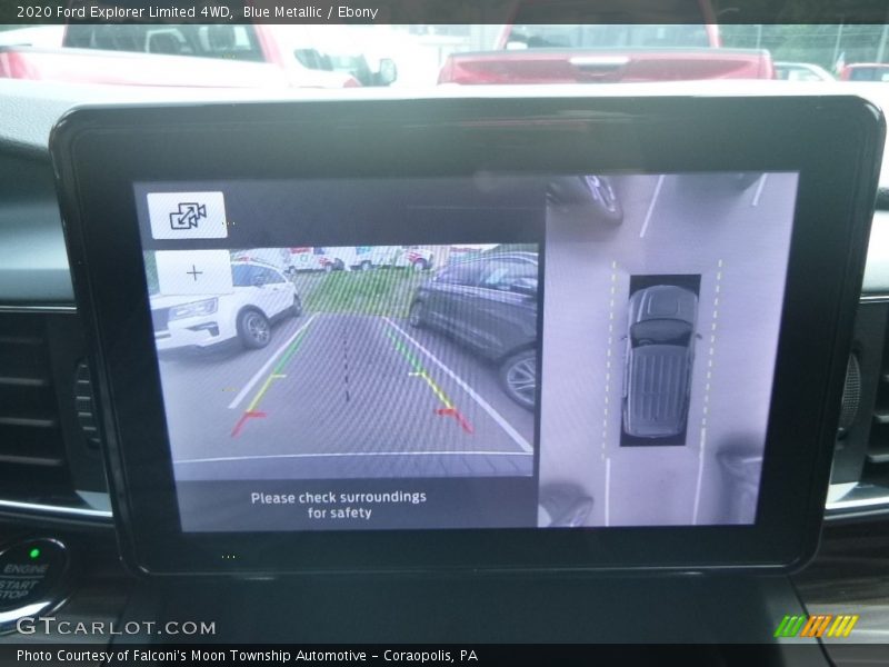 Blue Metallic / Ebony 2020 Ford Explorer Limited 4WD