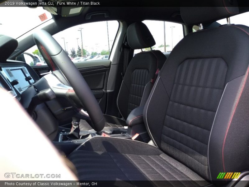 Pure White / Titan Black 2019 Volkswagen Jetta GLI