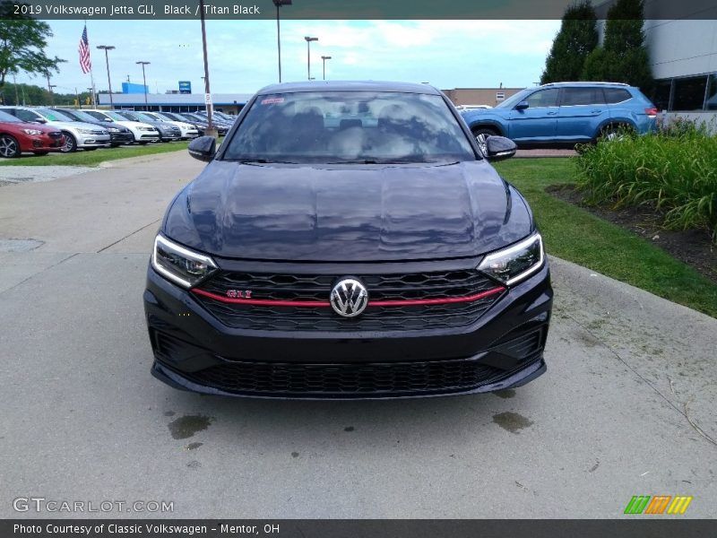Black / Titan Black 2019 Volkswagen Jetta GLI