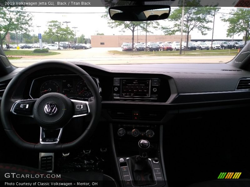 Black / Titan Black 2019 Volkswagen Jetta GLI