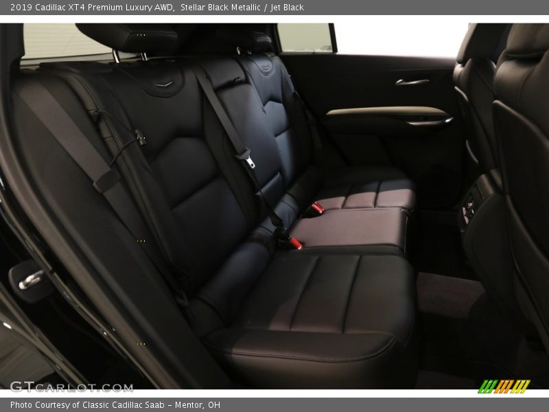 Stellar Black Metallic / Jet Black 2019 Cadillac XT4 Premium Luxury AWD