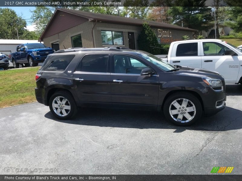 Iridium Metallic / Dark Cashmere 2017 GMC Acadia Limited AWD