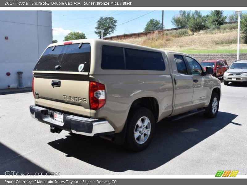 Sunset Bronze Mica / Black 2017 Toyota Tundra SR5 Double Cab 4x4