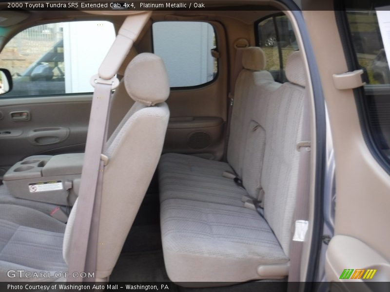 Platinum Metallic / Oak 2000 Toyota Tundra SR5 Extended Cab 4x4