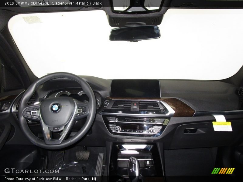 Glacier Silver Metallic / Black 2019 BMW X3 xDrive30i