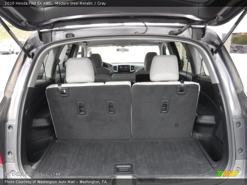 Modern Steel Metallic / Gray 2016 Honda Pilot EX AWD