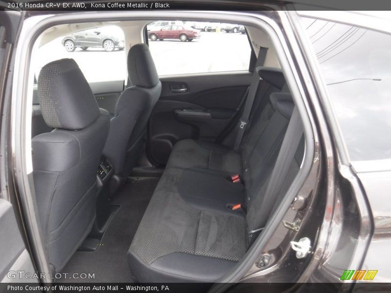 Kona Coffee Metallic / Black 2016 Honda CR-V EX AWD