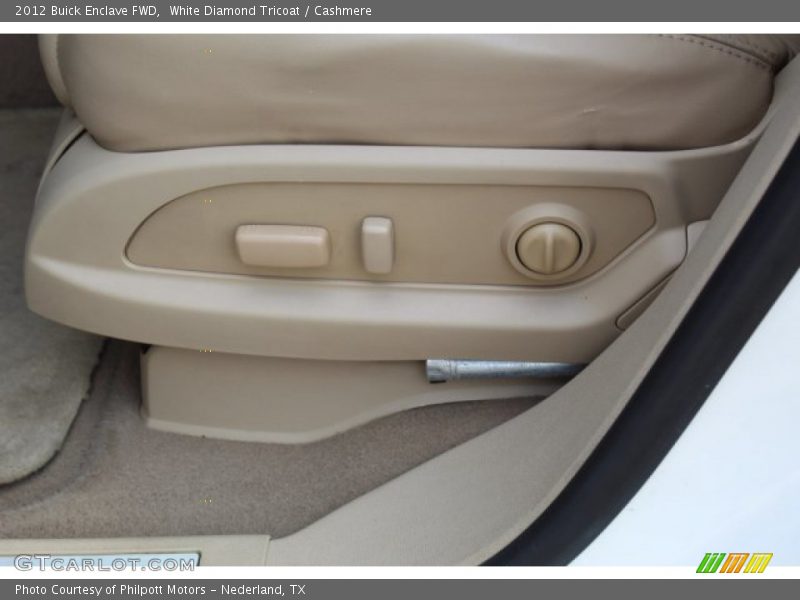 White Diamond Tricoat / Cashmere 2012 Buick Enclave FWD