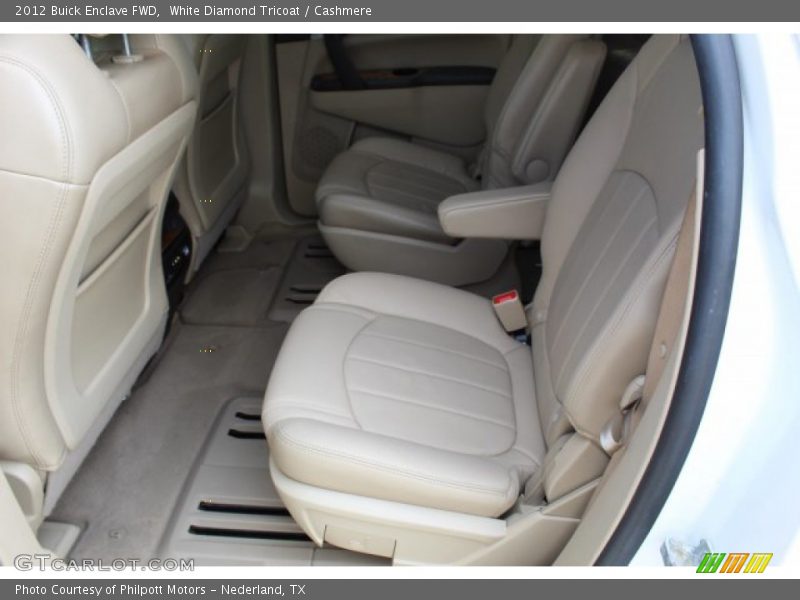 White Diamond Tricoat / Cashmere 2012 Buick Enclave FWD