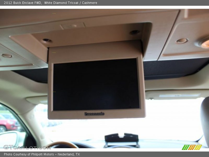 White Diamond Tricoat / Cashmere 2012 Buick Enclave FWD