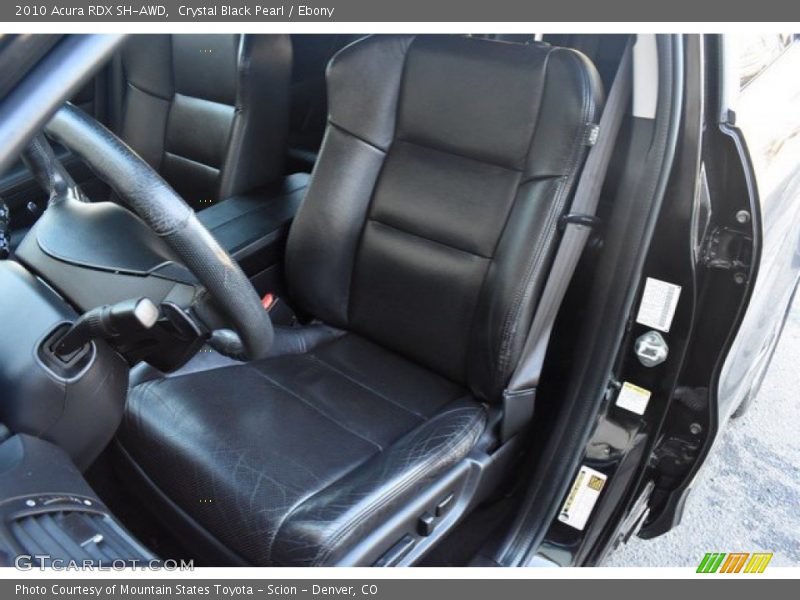 Crystal Black Pearl / Ebony 2010 Acura RDX SH-AWD