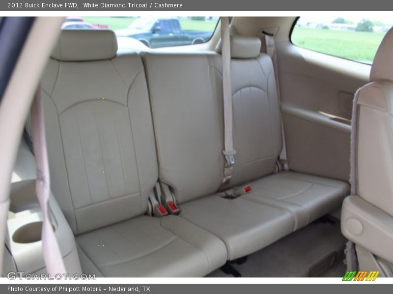 White Diamond Tricoat / Cashmere 2012 Buick Enclave FWD