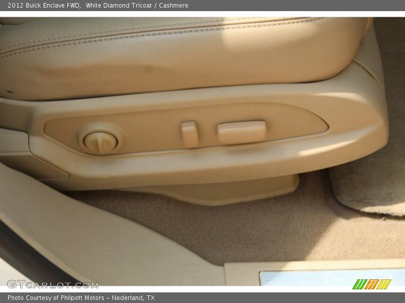 White Diamond Tricoat / Cashmere 2012 Buick Enclave FWD