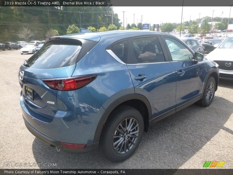 Eternal Blue Mica / Black 2019 Mazda CX-5 Touring AWD