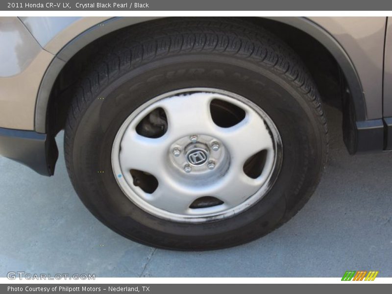 Crystal Black Pearl / Black 2011 Honda CR-V LX