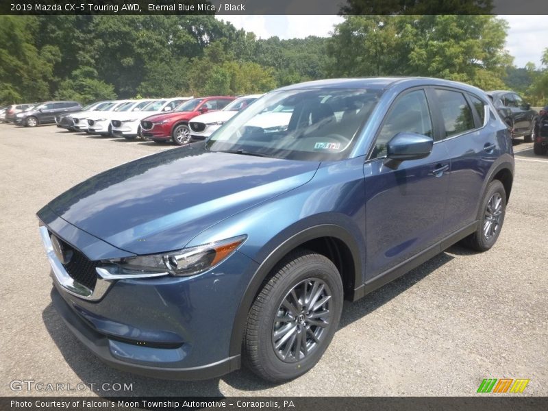 Eternal Blue Mica / Black 2019 Mazda CX-5 Touring AWD