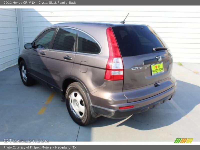 Crystal Black Pearl / Black 2011 Honda CR-V LX